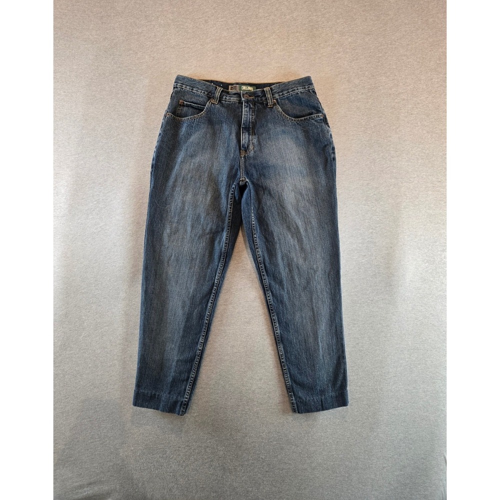 Anchor Blue Original Jeans Mens 34x28 Blue Vintage Y2K Straight Leg Denim